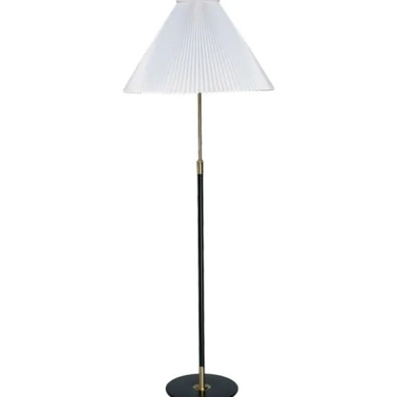 351 golvlampa, svart/mässing