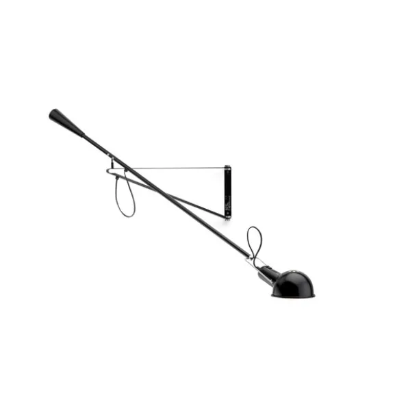 265 vägglampa small, svart