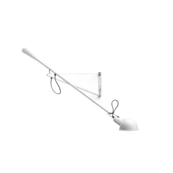 265 vägglampa small, vit