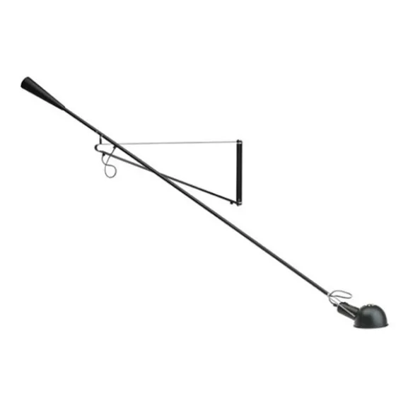 265 vägglampa, svart
