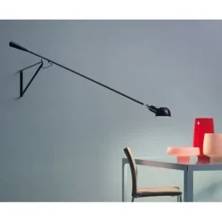 265 vägglampa, svart