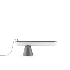 Acrobat bordslampa, grå