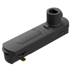 Adapter till global 1-fas skena, mattsvart (GB66-2)