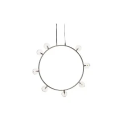 Air 50 taklampa, nickel/klar
