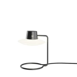 AJ Oxford mini bordslampa svart/vit