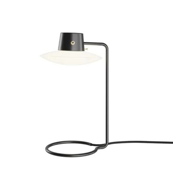 AJ Oxford tall bordslampa svart/vit