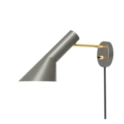 AJ vägglampa Warm Grey/Brass