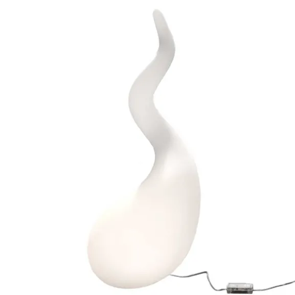 Alien XL Easy golvlampa m dimmer, opal