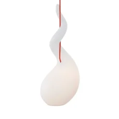 Alien XL pendel, opal/röd