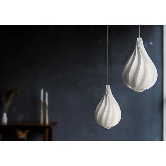 Alva medium pendel, vit 24,5cm
