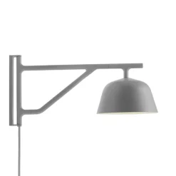 Ambit vägglampa, grå 16,7