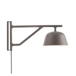 Ambit vägglampa, taupe 16,7