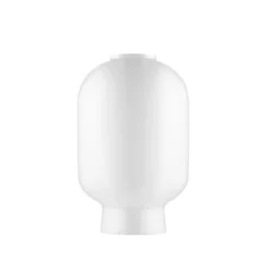 Amp bordslampa reservglas, vit