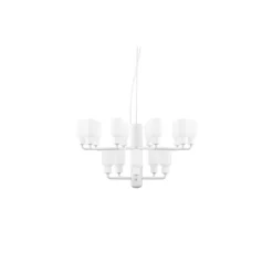 Amp Small takkrona, opal/mattvit 32,5cm