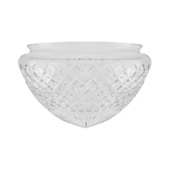 Ampelglas 200, klart rutslipat kristallglas 23cm