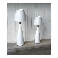 Anemon bordslampa LED, vit 38,9cm