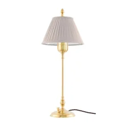 Ankarcrona Bordslampa, Polerad mässing