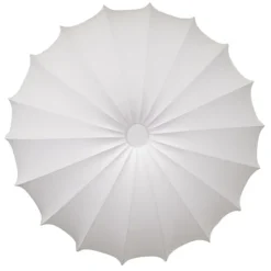Anna 80 plafond bomull, vit