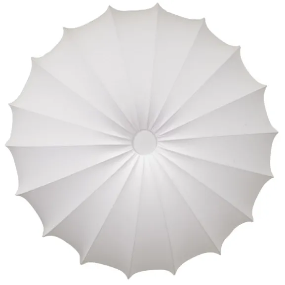 Anna 80 plafond bomull, vit