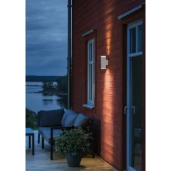 Antares vägglykta upp och ned, vit