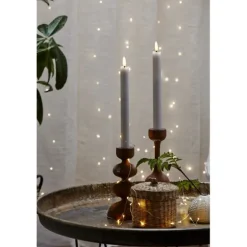 Antikljus LED, flame 2-pack