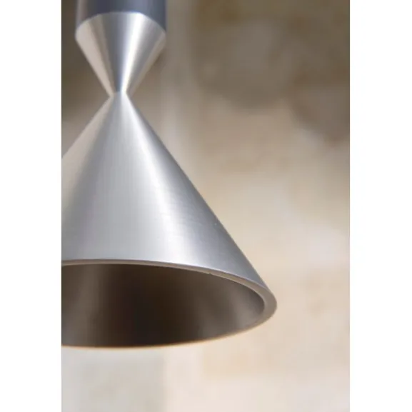 Apollo 39 pendel Winter white, aluminium