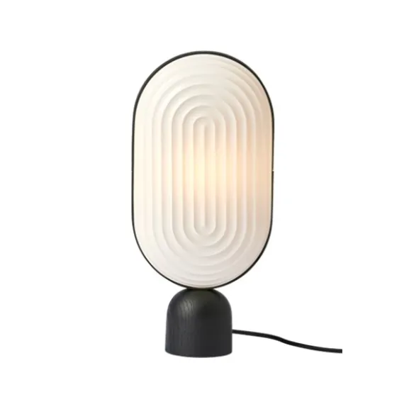 ARC bordslampa, vit/svart 40cm