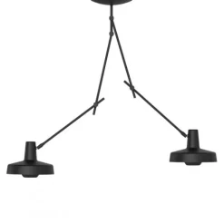 Arigato double taklampa, svart