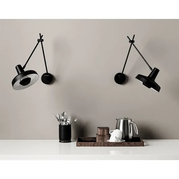 Arigato vägglampa, svart 70cm