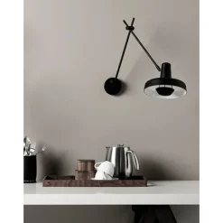 Arigato vägglampa, svart 70cm
