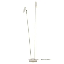 Artic golvlampa dubbel, vit
