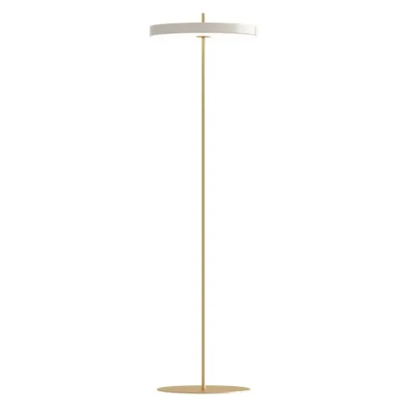 Asteria golvlampa, pärlvit 150cm