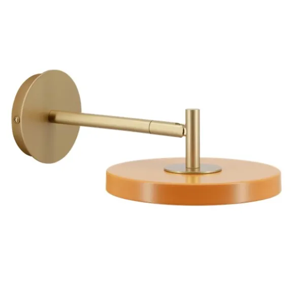 Asteria vägglampa kort, Nuance Orange