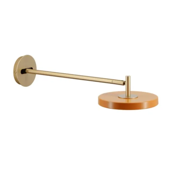 Asteria vägglampa lång, Nuance Orange