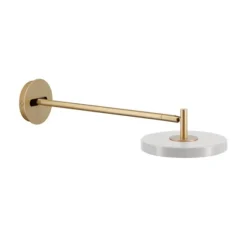 Asteria vägglampa lång, Nuance Mist