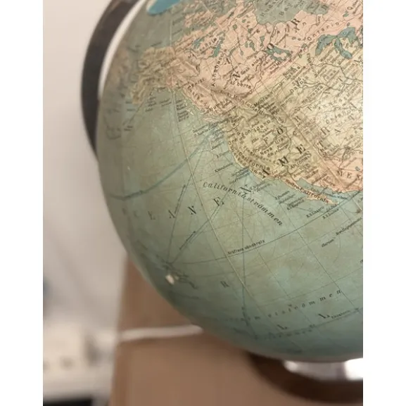 Atlas bordslampa, blå
