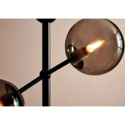 Atom Golvlampa, rökgrå