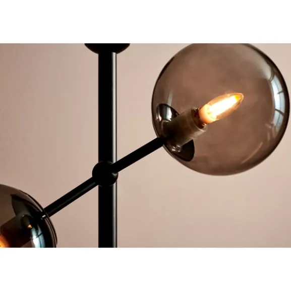 Atom Golvlampa, rökgrå