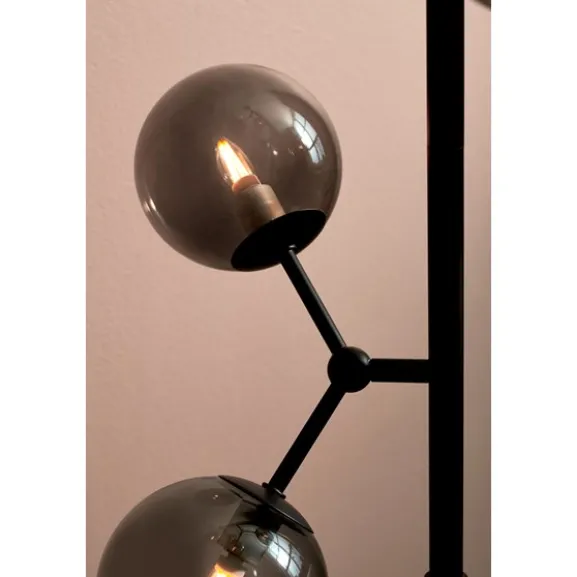 Atom Golvlampa, rökgrå
