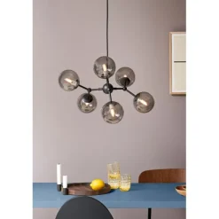 Atom Takkrona, rökgrå Ø57cm