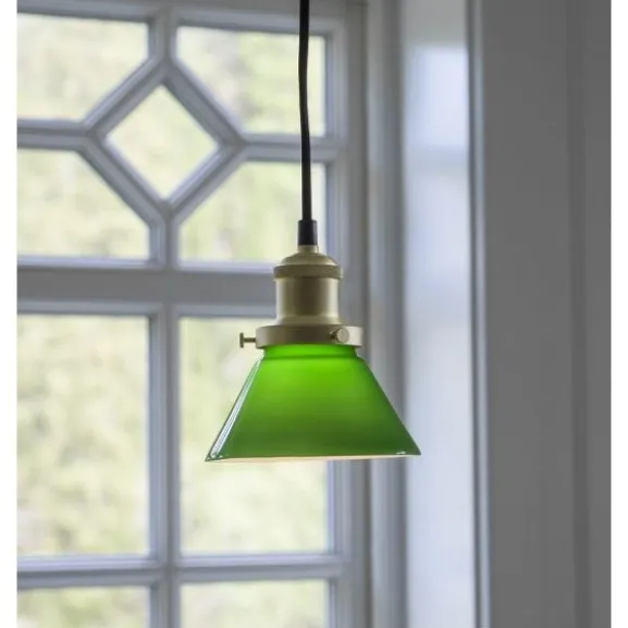 August Lampskärm Grön 15cm