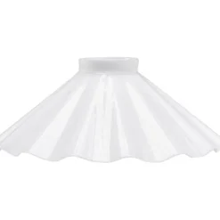 August Lampskärm Opal veckad 25cm