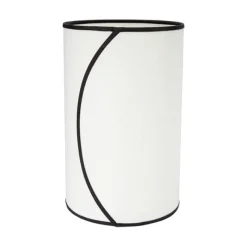 Ava takskärm Offwhite/svart 25cm