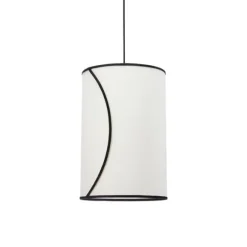 Ava takskärm Offwhite/svart 30cm