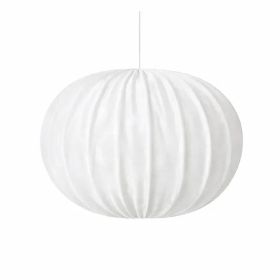Ball lampskärm 59 Panama Velvet White