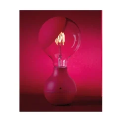 Ballerina portabelbordslampa, Intensiv röd