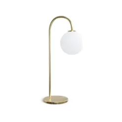 Ballon bordslampa mässing G9