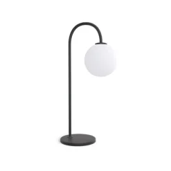 Ballon bordslampa svart G9