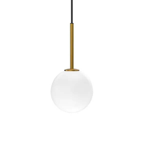 Ballon pendel satin brass - G9
