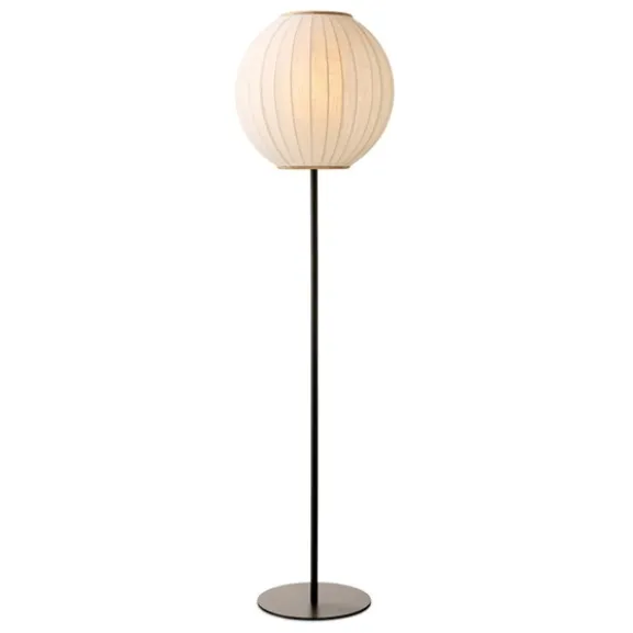 Balloon golvlampa Ø40 Linen White